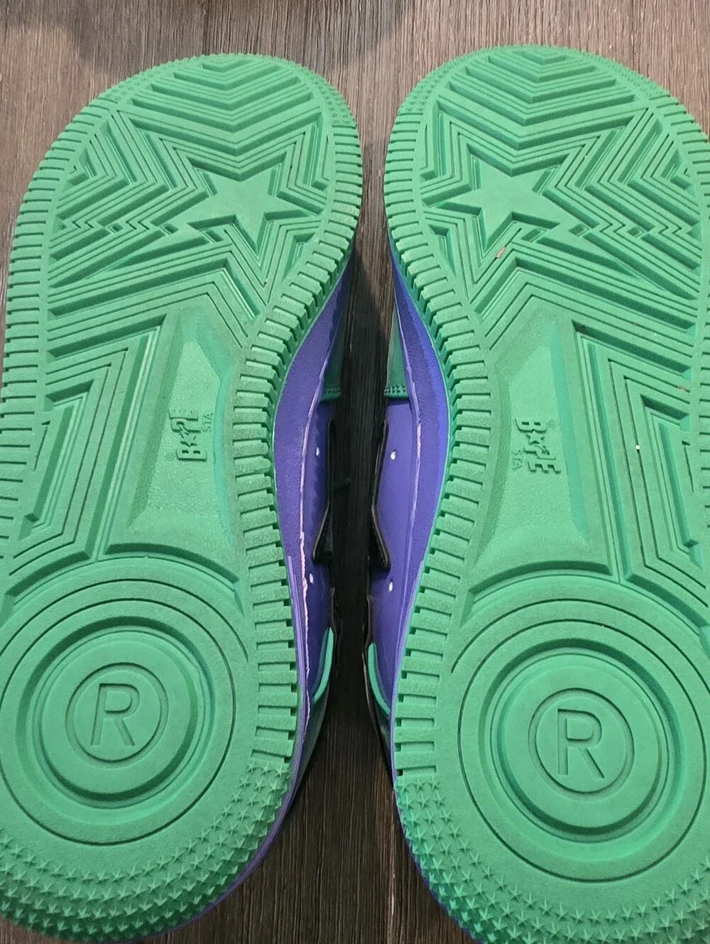 A Bathing Ape Sz. 10 Marvel/hulk Athletic Sneakers